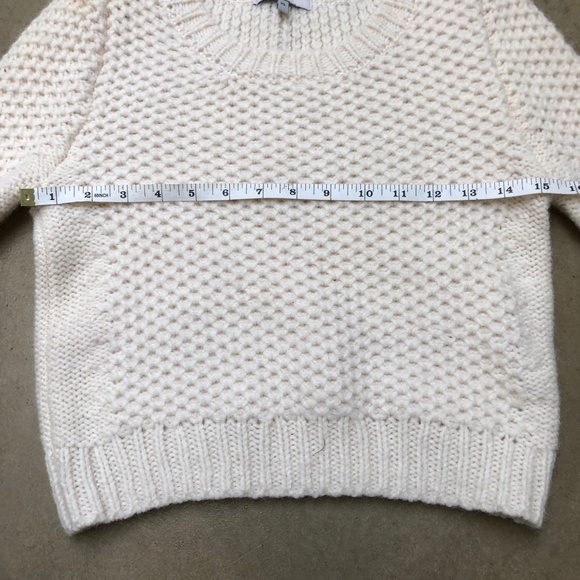 Aritzia Talula Cropped Wool Alpaca Knit Sweater - Picture 10 of 13